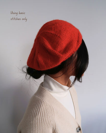 CLARA BERET | Easy Knitting Pattern