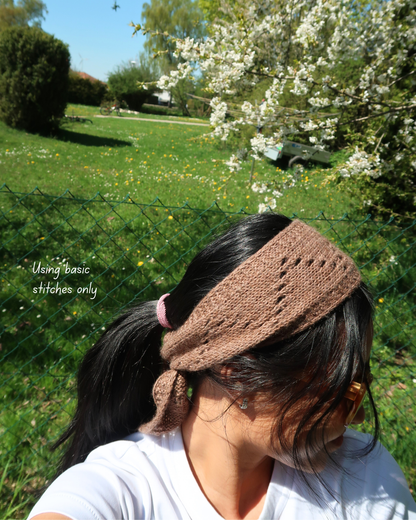 LACY WAVES SCARF | Easy Knitting Pattern