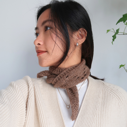 LACY WAVES SCARF | Easy Knitting Pattern