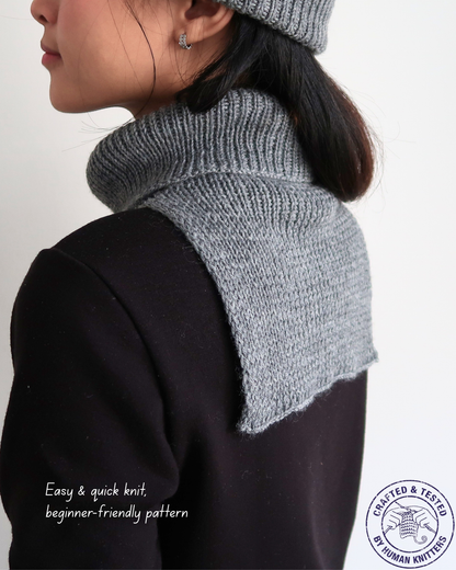 EASY PEASY Neck Warmer  | Easy Knitting Pattern