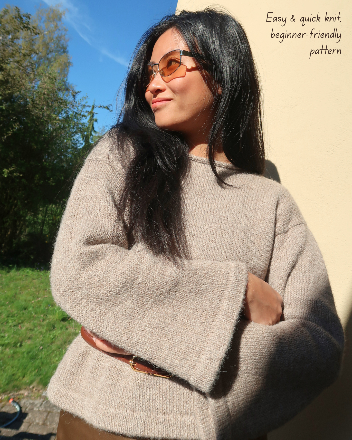 EVERYDAY PULLOVER | Easy Knitting Pattern