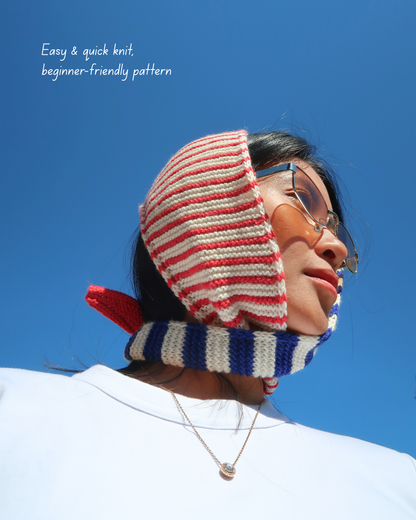 MY FAVORITE STRIPES Scarf  | Easy Knitting Pattern