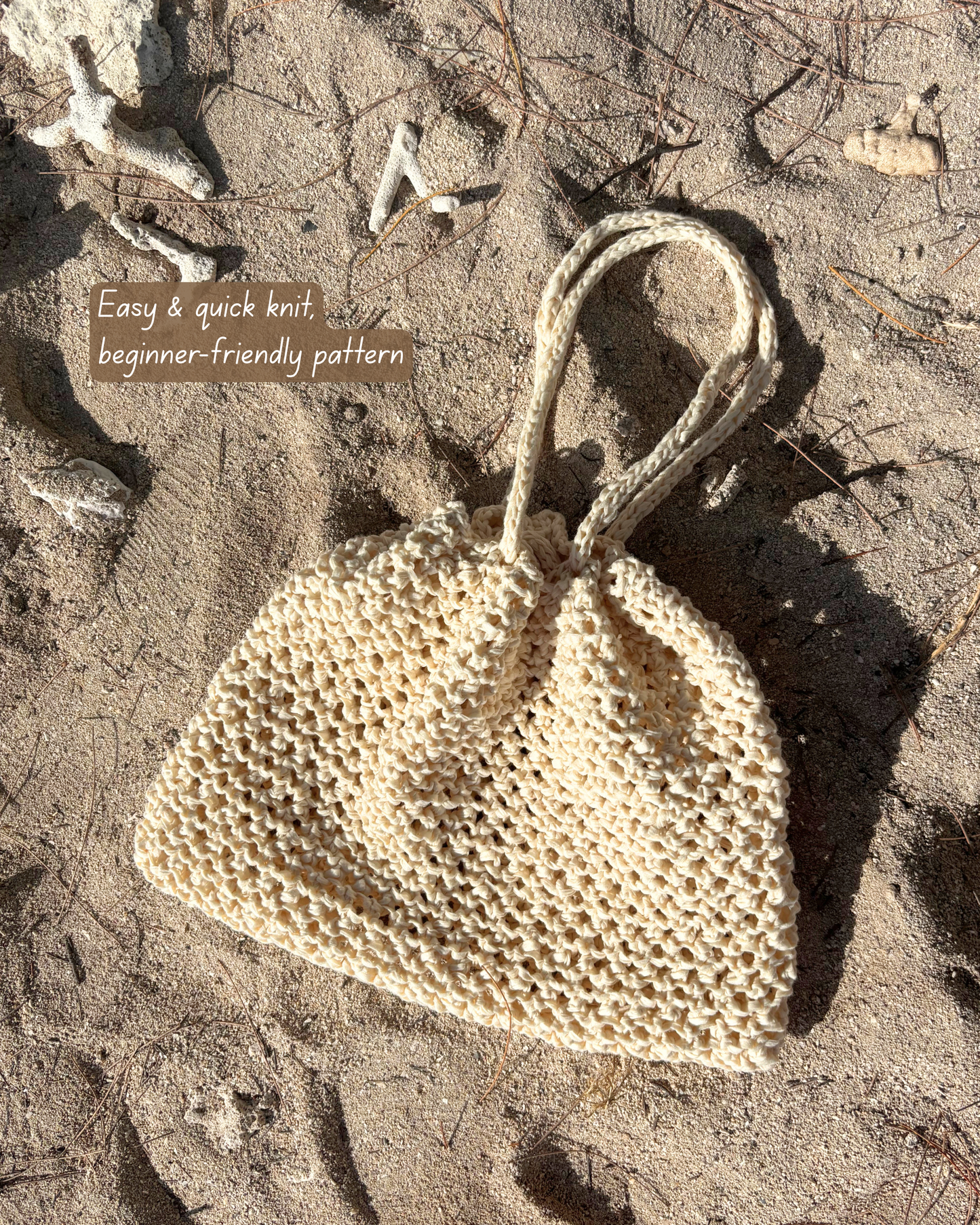 THE ISLAND BAG | Easy Knitting Pattern