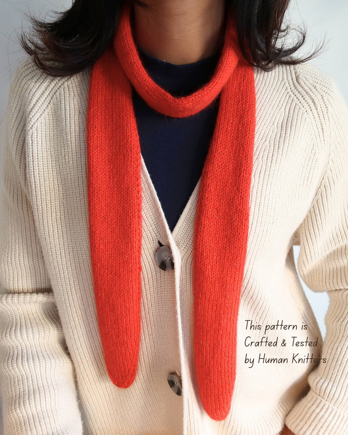 CLARA SCARF  | Easy Knitting Pattern