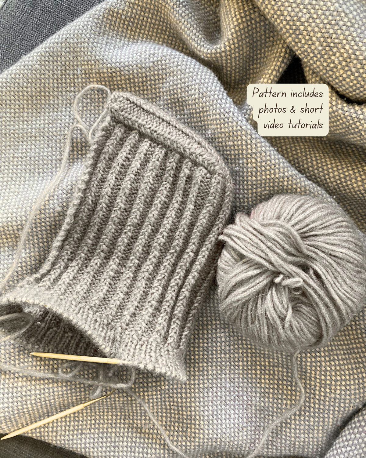 THE RIDGE Balaclava  | Easy Knitting Pattern