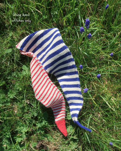 MY FAVORITE STRIPES Scarf  | Easy Knitting Pattern