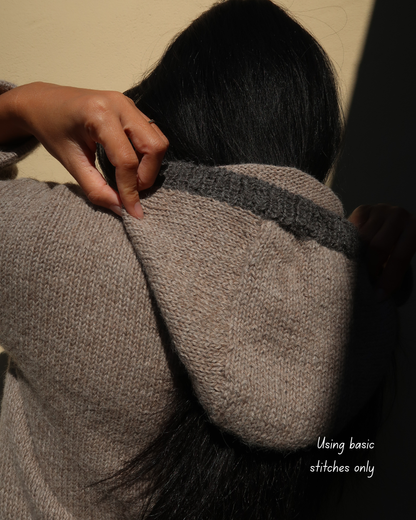 EVERYDAY HOOD | Easy Knitting Pattern