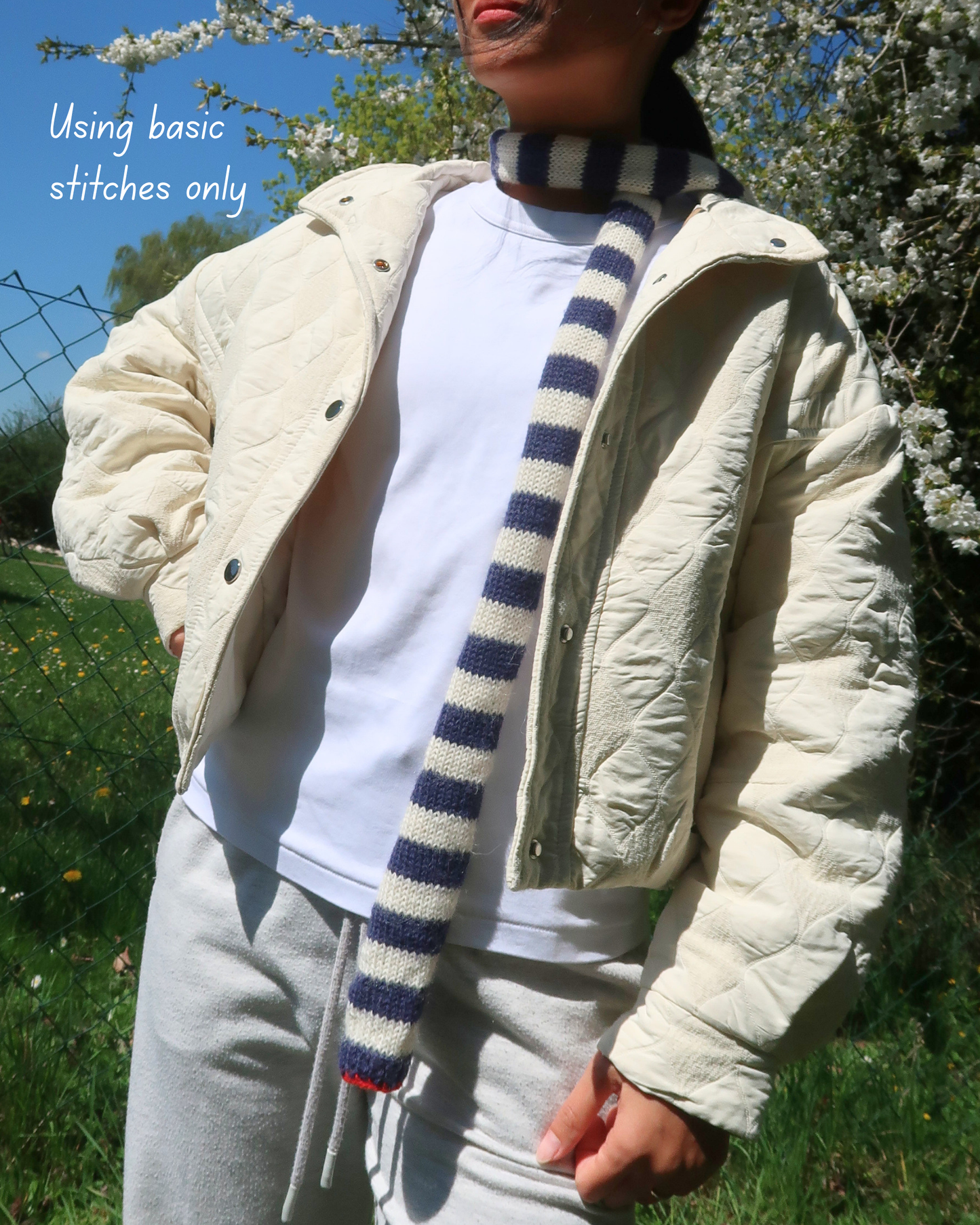 COPENHAGEN SCARF| Easy Knitting Pattern
