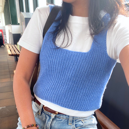 EASY PEASY TOP | Easy Knitting Pattern
