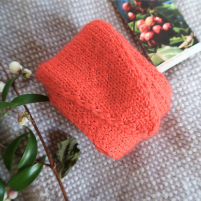 MINI SCARF  | Easy Knitting Pattern