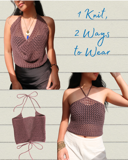 I’M SEXY Top | Easy Knitting Pattern
