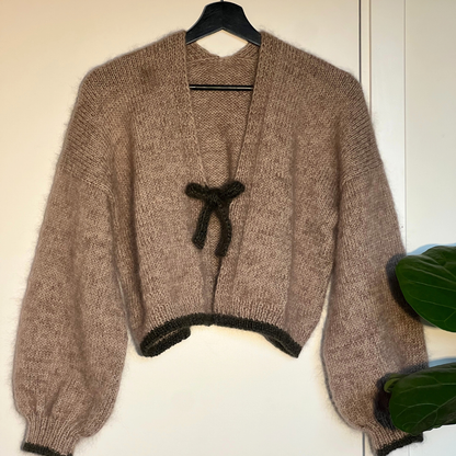 CLOUDY CARDIGAN | Easy Knitting Pattern