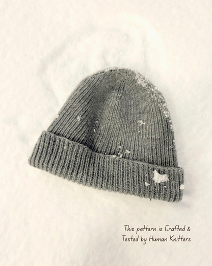 EASY PEASY Beanie | Easy Knitting Pattern