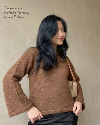 EVERYDAY PULLOVER | Easy Knitting Pattern