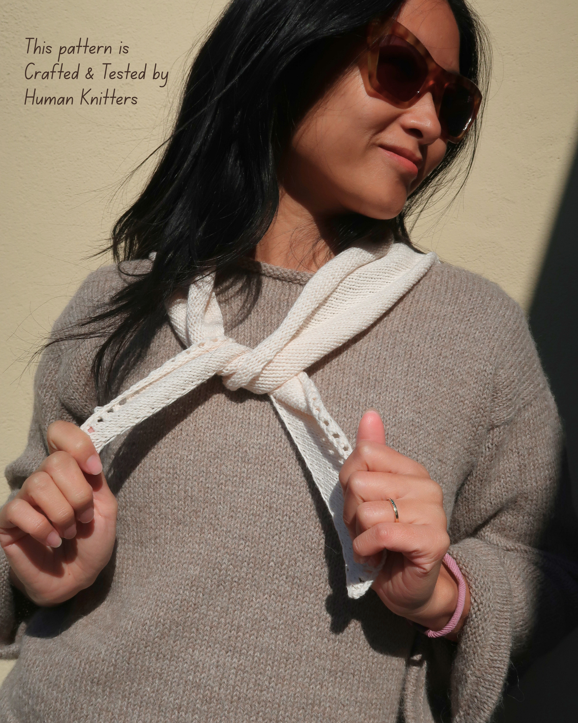 FIONA BANDANA | Easy Knitting Pattern
