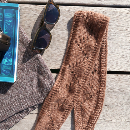 LACY WAVES SCARF | Easy Knitting Pattern