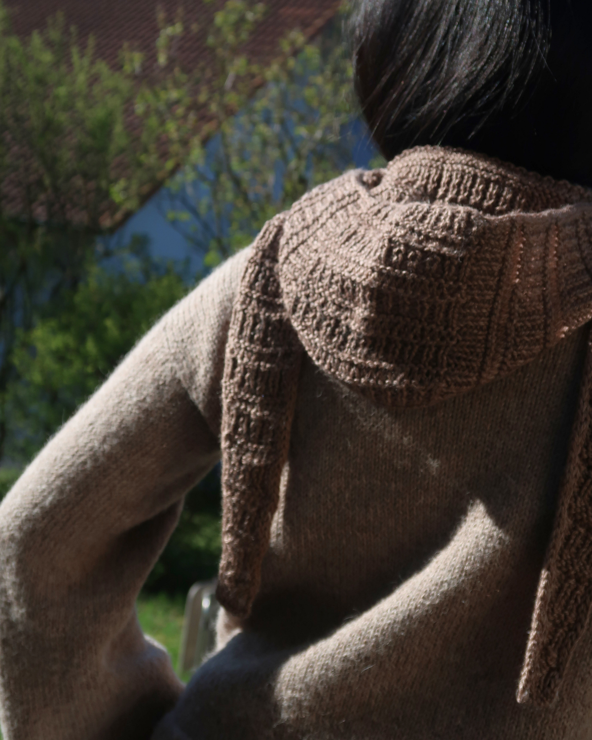 HEDGE Hooded Scarf  | Easy Knitting Pattern