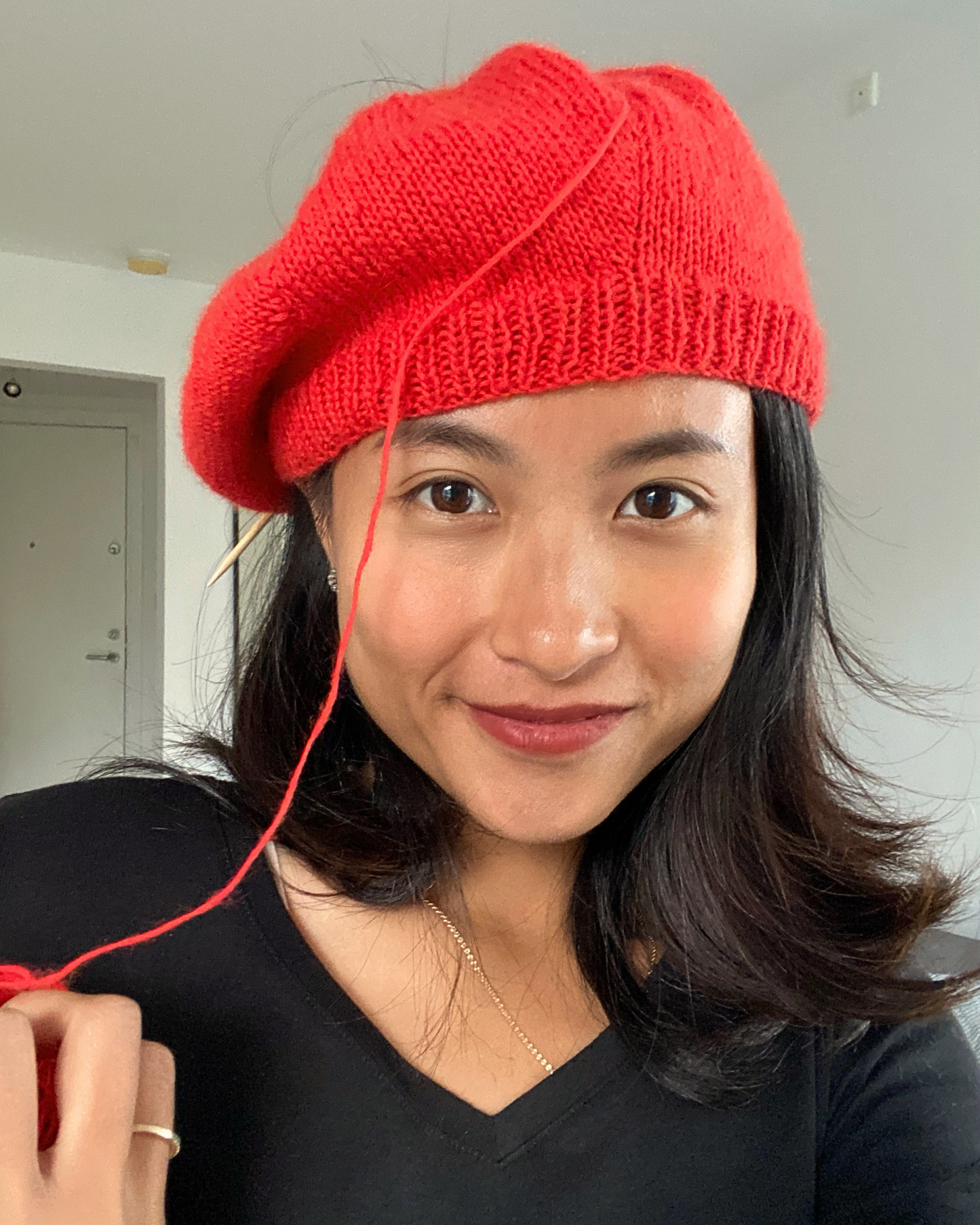 CLARA BERET | Easy Knitting Pattern