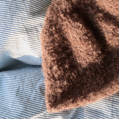 FLUFFY BUCKET HAT  | Easy Knitting Pattern