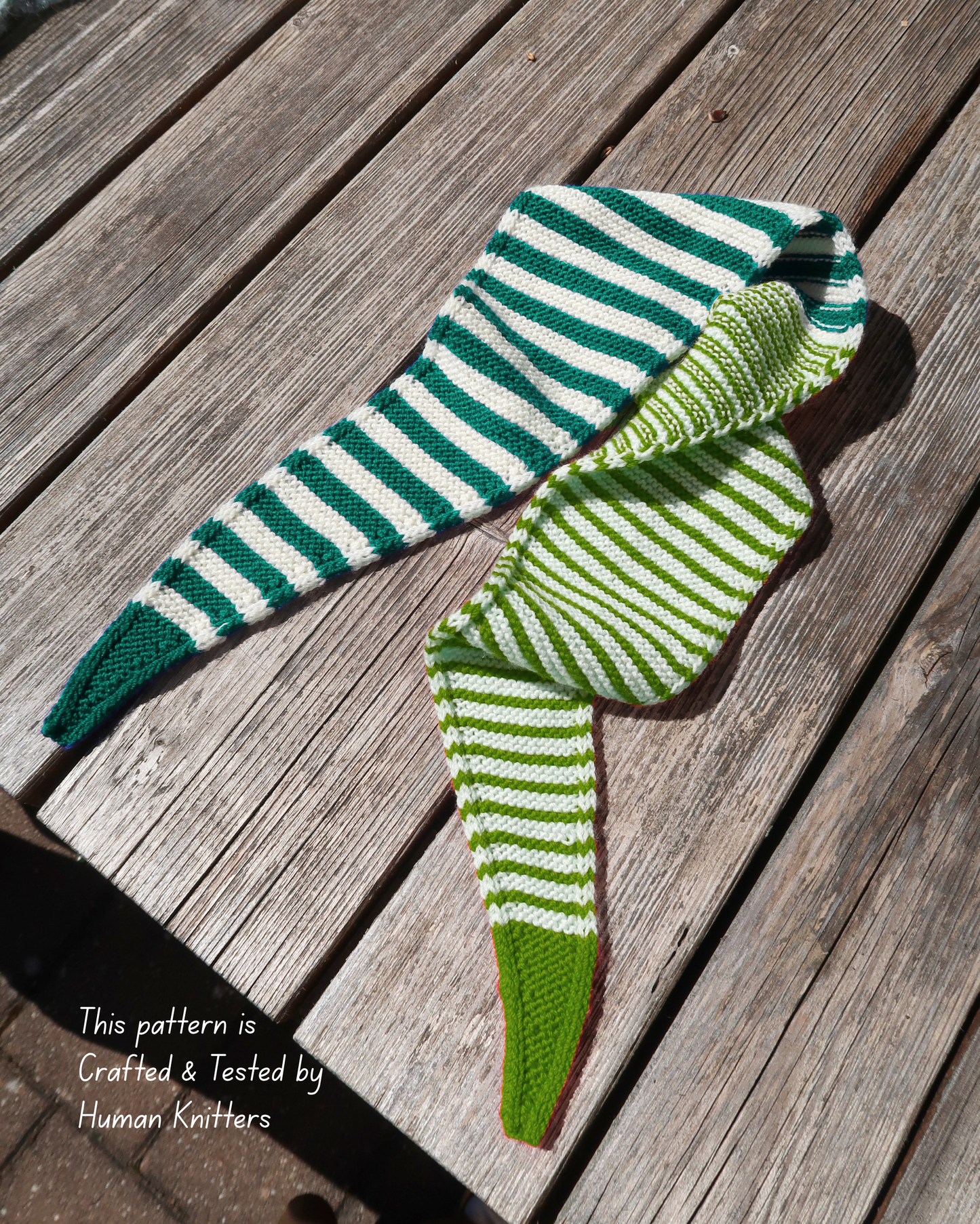 MY FAVORITE STRIPES Scarf  | Easy Knitting Pattern