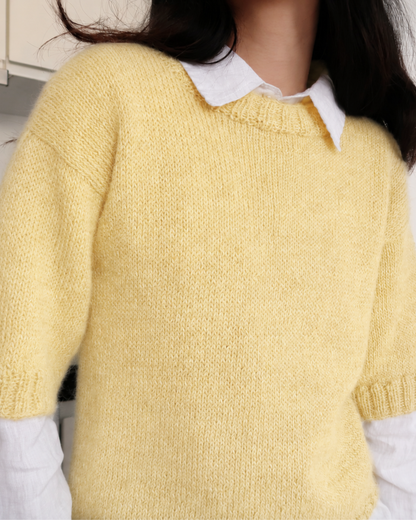 LUNA TEE | Easy Knitting Pattern