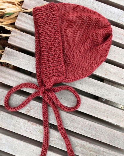 THE COTTAGE Bonnet  | Easy Knitting Pattern