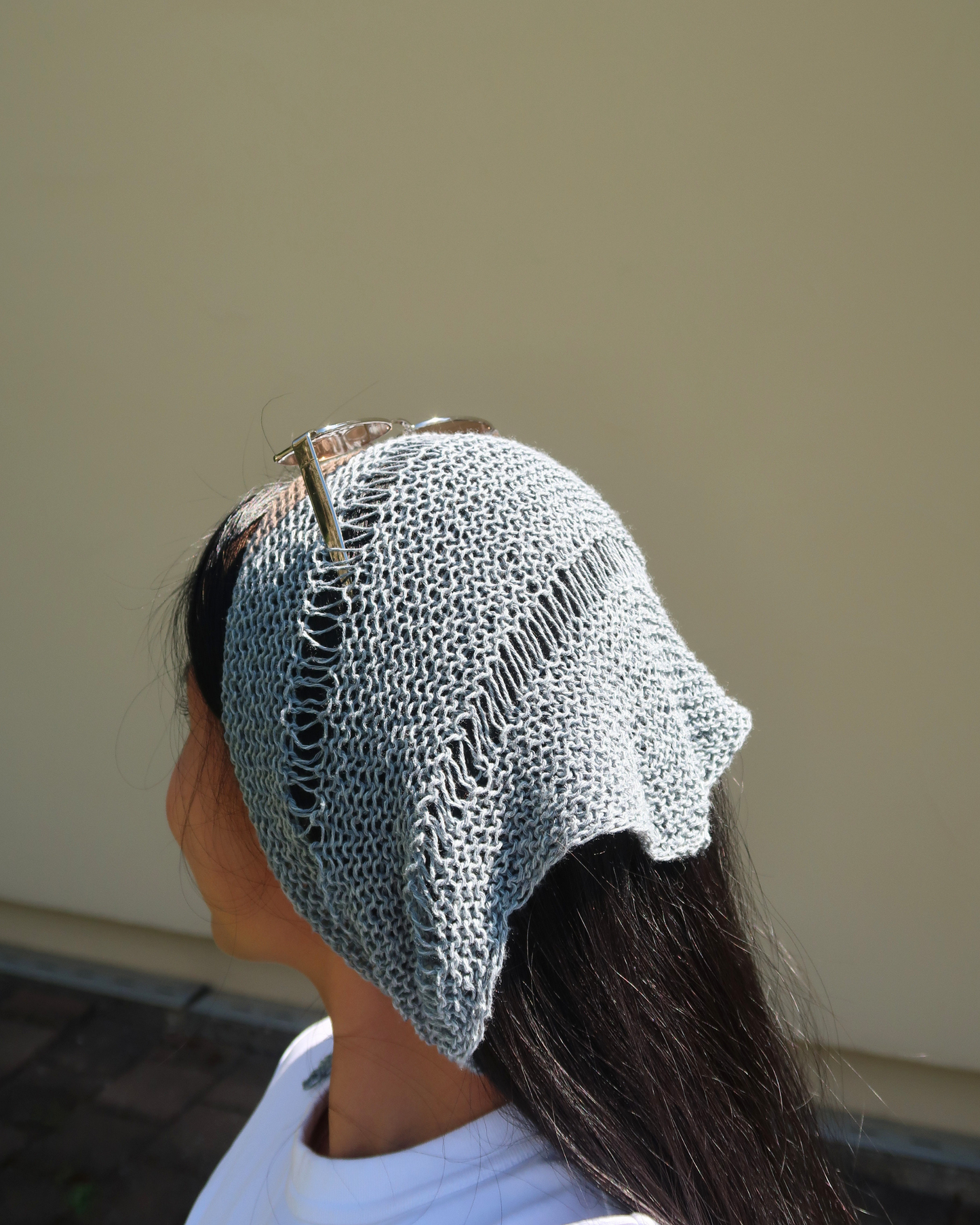 LACY BANDANA | Easy Knitting Pattern