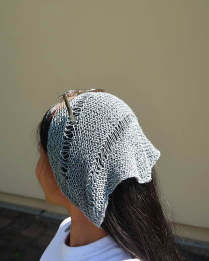 LACY BANDANA | Easy Knitting Pattern