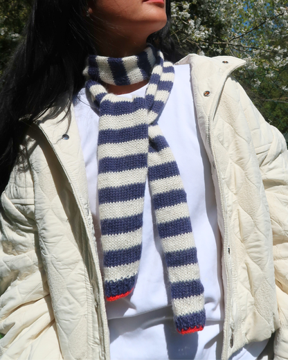 COPENHAGEN SCARF| Easy Knitting Pattern
