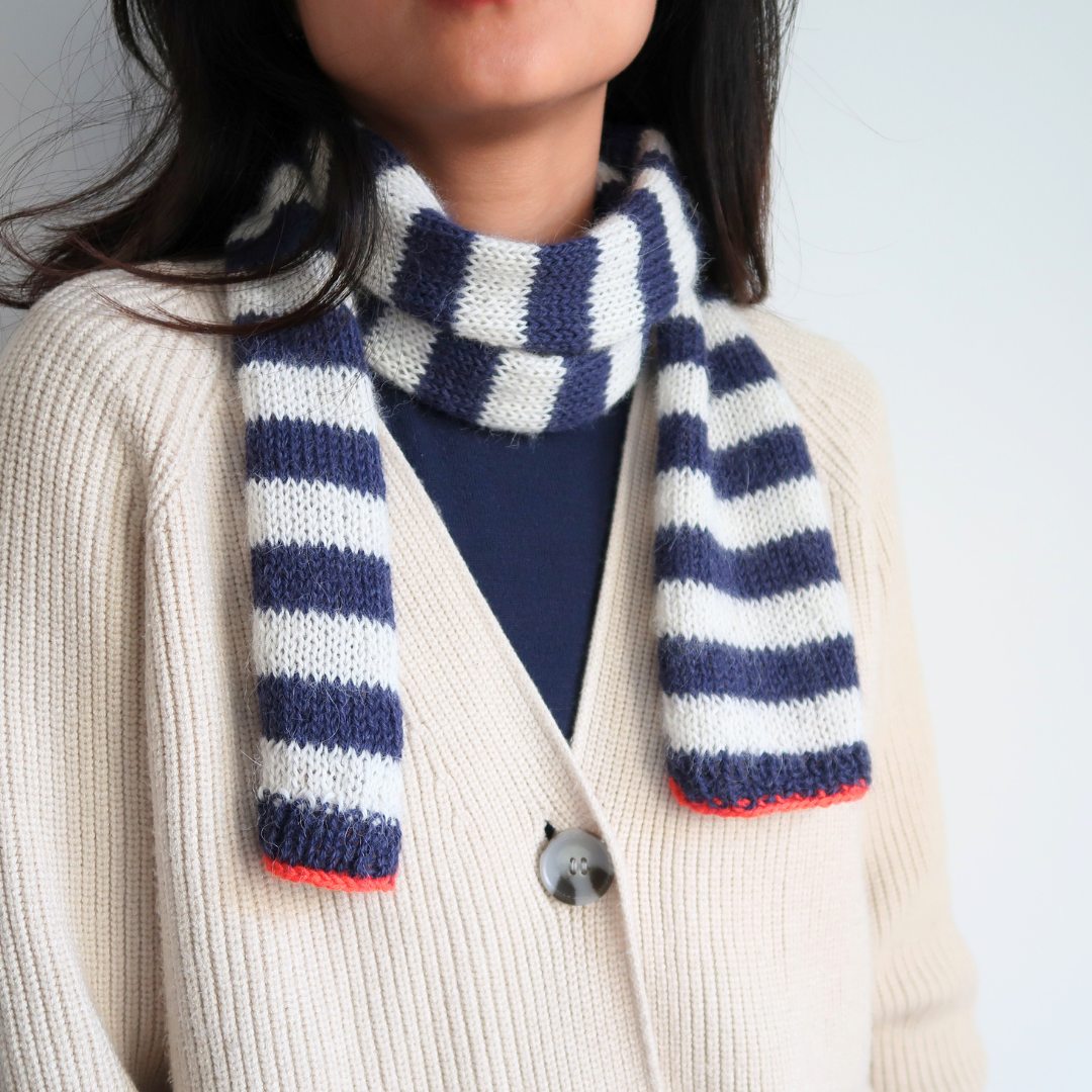 COPENHAGEN SCARF| Easy Knitting Pattern