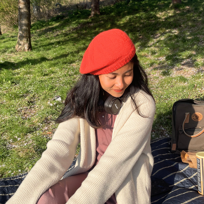 CHRISTMAS BERET | Easy Knitting Pattern