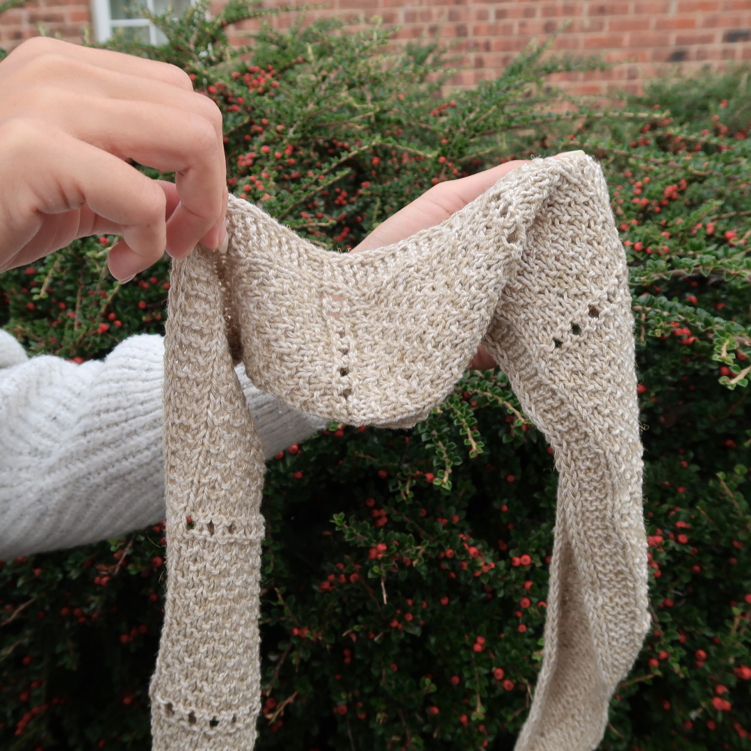 SOPHIA SCARF | Easy Knitting Pattern