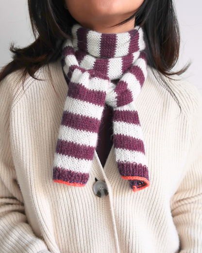 COPENHAGEN SCARF| Easy Knitting Pattern