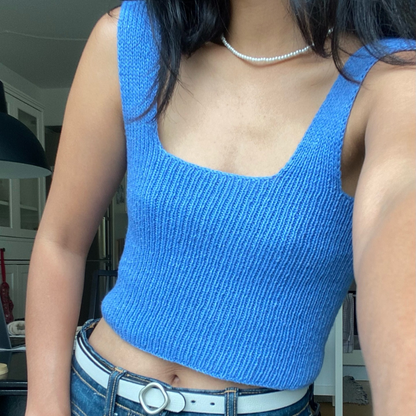 EASY PEASY TOP | Easy Knitting Pattern