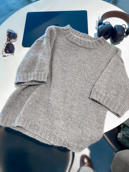 LUNA TEE | Easy Knitting Pattern