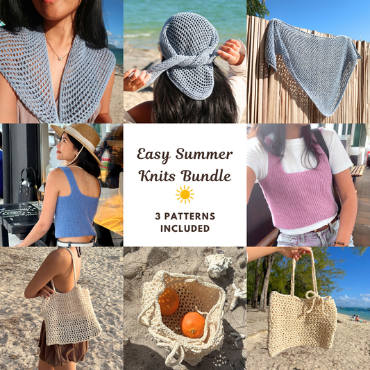 EASY SUMMER KNITS Bundle