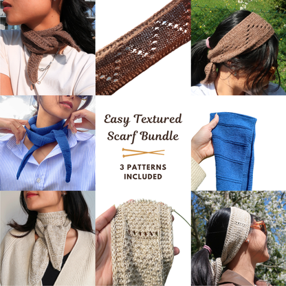 EASY TEXTURED SCARF Bundle
