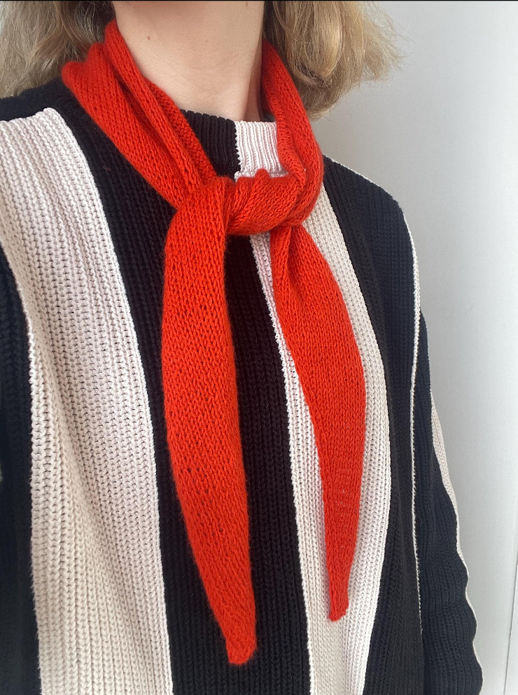 PETITE SCARF | Easy Knitting Pattern