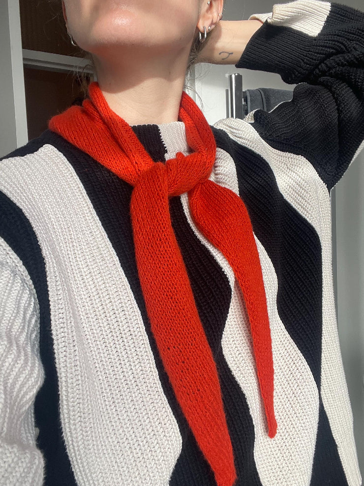 PETITE SCARF | Easy Knitting Pattern