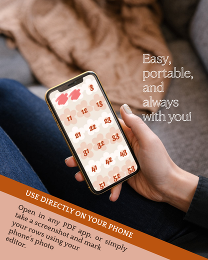 Printable Row Tracker | The Ultimate Row Counter Bundle | 4 Styles in One, US Letter, A4, A5