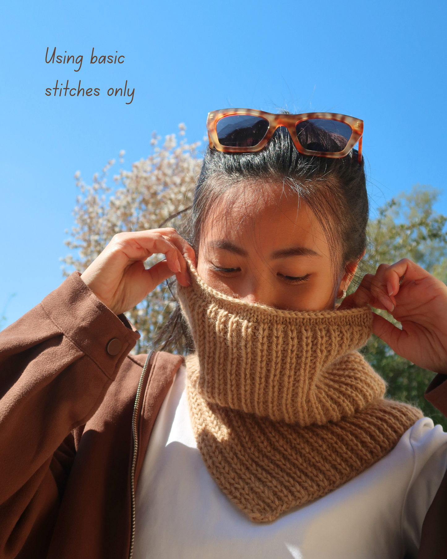 SUNDAY DUO Cowl | Easy Knitting Pattern