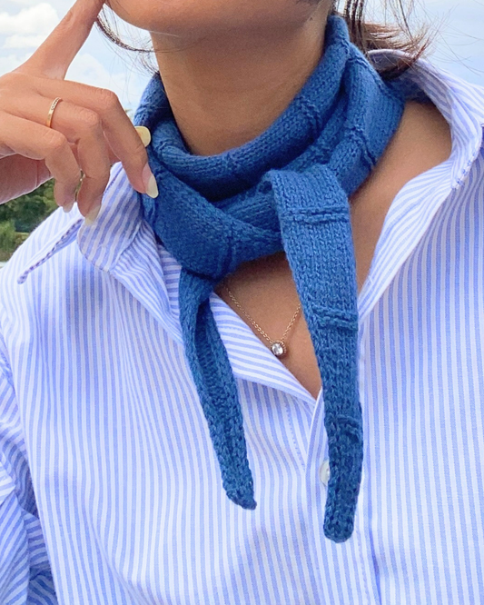 MARINA SCARF | Easy Knitting Pattern
