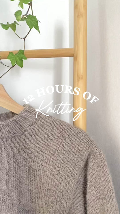 LUNA TEE | Easy Knitting Pattern