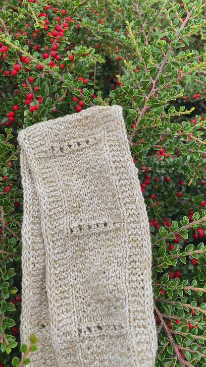 SOPHIE SCARF | Easy Knitting Pattern