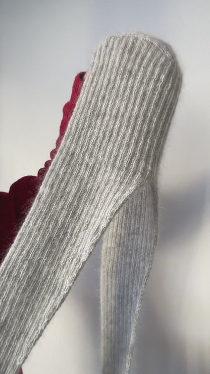 MY FAVORITE HOODED SCARF  | Easy Knitting Pattern