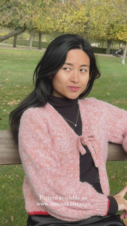 CLOUDY CARDIGAN | Easy Knitting Pattern