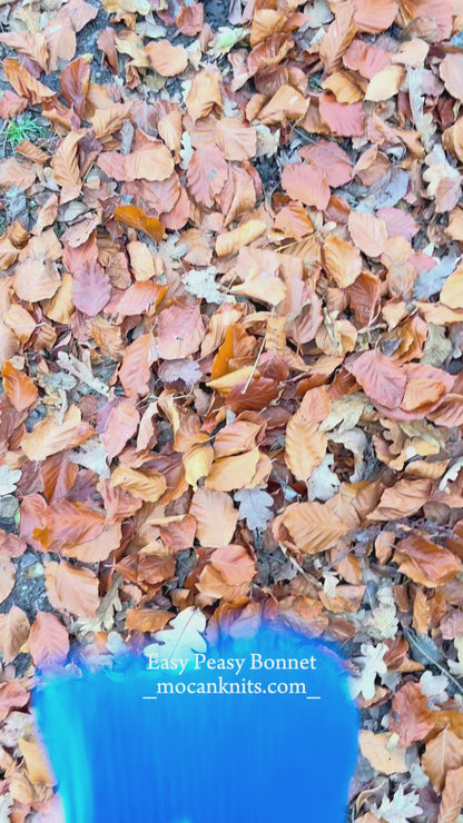 EASY PEASY BONNET  | Easy Knitting Pattern