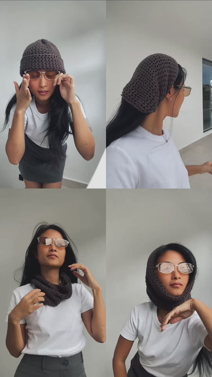 MULTI-WEAR EYELET Cowl