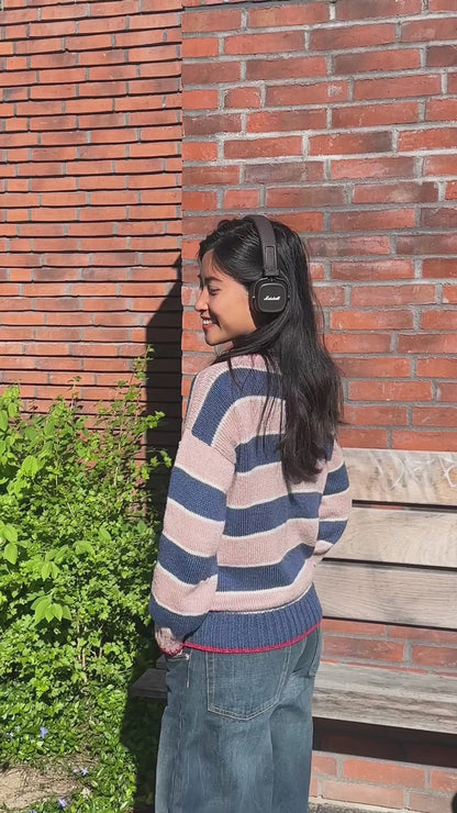 BRIGITTE PULLOVER | Easy Knitting Pattern