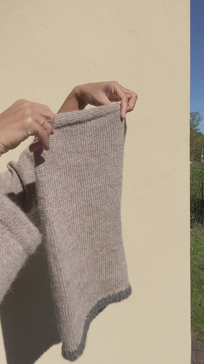 EVERYDAY HOOD | Easy Knitting Pattern